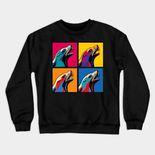 Pop Seals Art - Trendy Marine Life Crewneck Sweatshirt